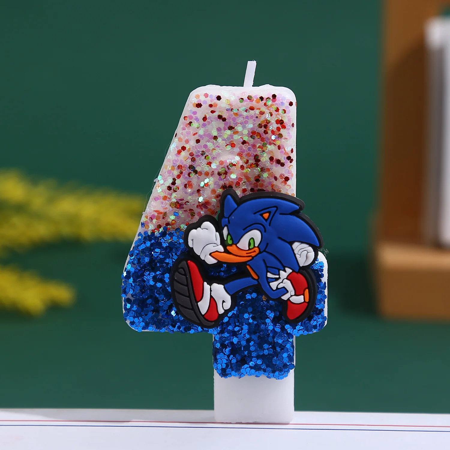 Your Candle Supplies - Blue Sonices Candle 0-9 Number Kid