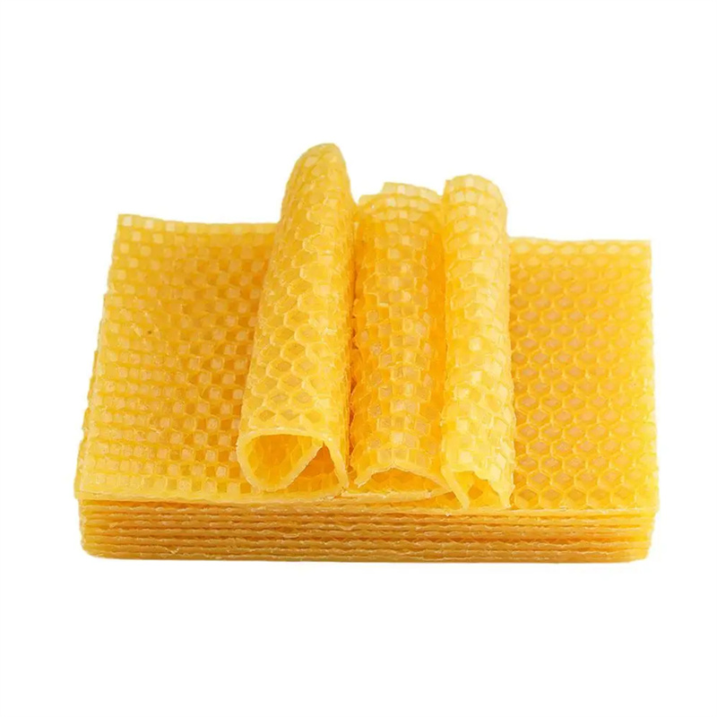 10/20Pcs Natural Beeswax Sheet - Candle Supplies Beeswax 评论和价格