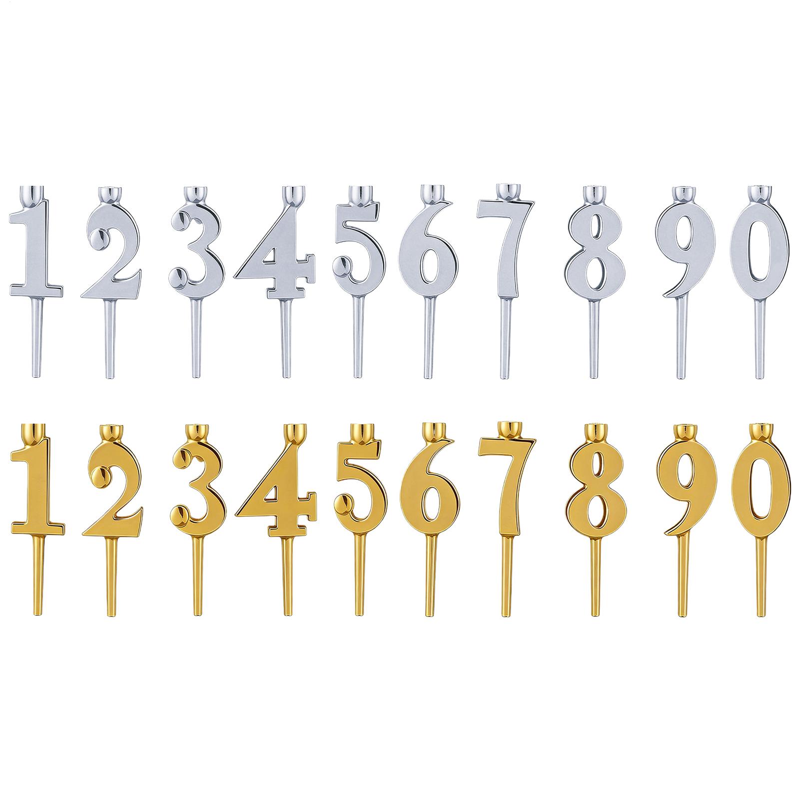 Number Birthday Candle Holders - Candle Supplies Beeswax 评论和价格