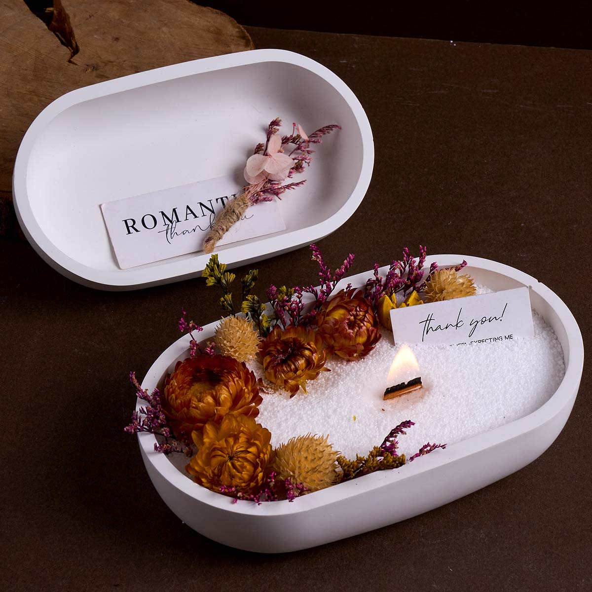 Boat Shape Bowl Silicone Concr - Candle Vessel Supplies 评论和价格