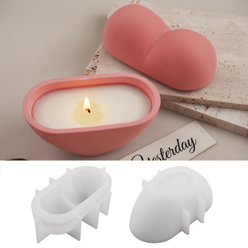 DIY Heart Shape Candle Jar Sil - Candle Vessel Supplies 评论和价格
