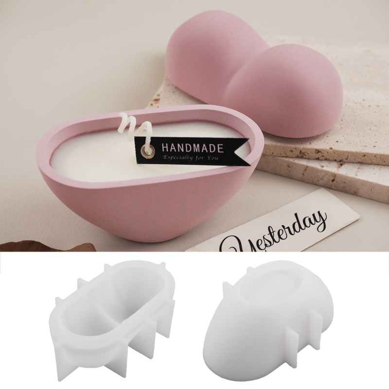 DIY Heart Shape Candle Jar Sil - Candle Vessel Supplies 评论和价格