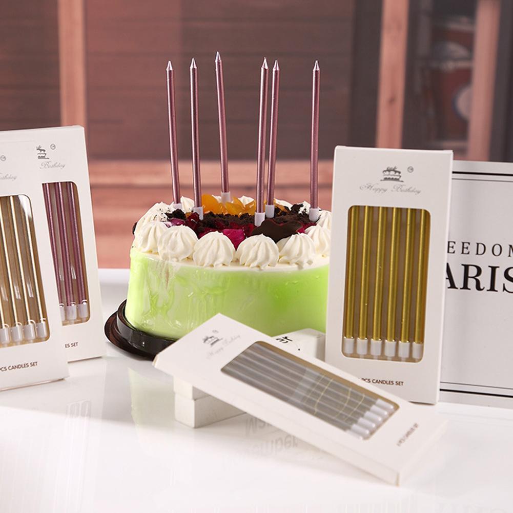 6/18pcs Metal Gold Silver Birt - Candle Supplies In 评论和价格