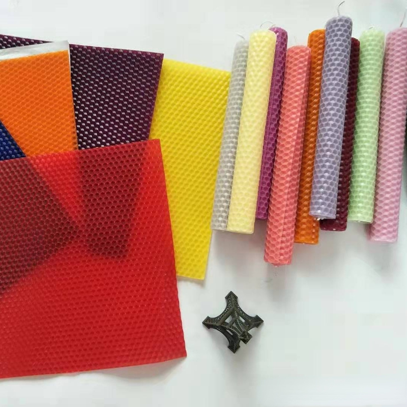 2pcs 20*20cm Color Beeswax Sli - Candle Supplies Beeswax 评论和价格