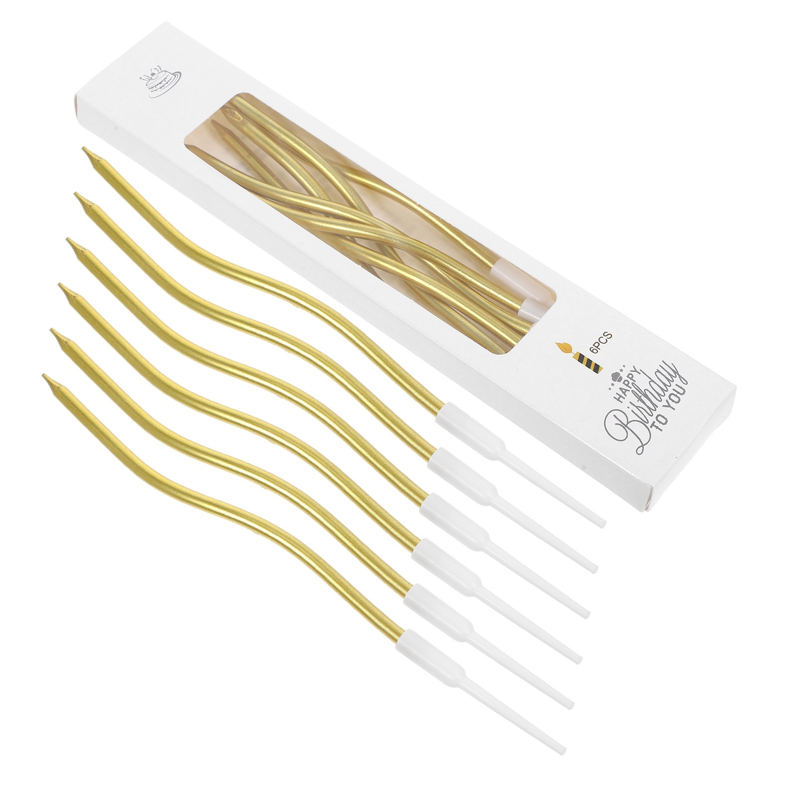 72Pcs Spiral Birthday Candles  - Candle Supplies In 评论和价格