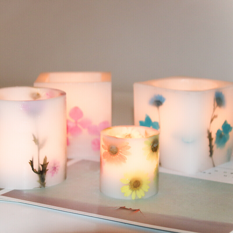 Windproof Candle Cup Acrylic M - Candle Vessel Supplies 评论和价格