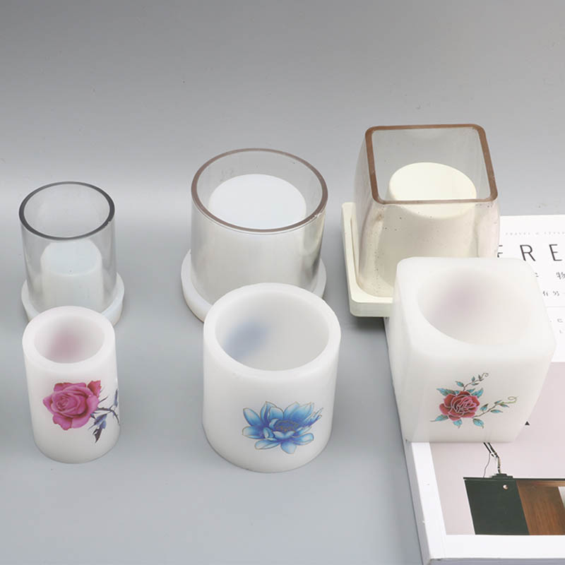 Windproof Candle Cup Acrylic M - Candle Vessel Supplies 评论和价格