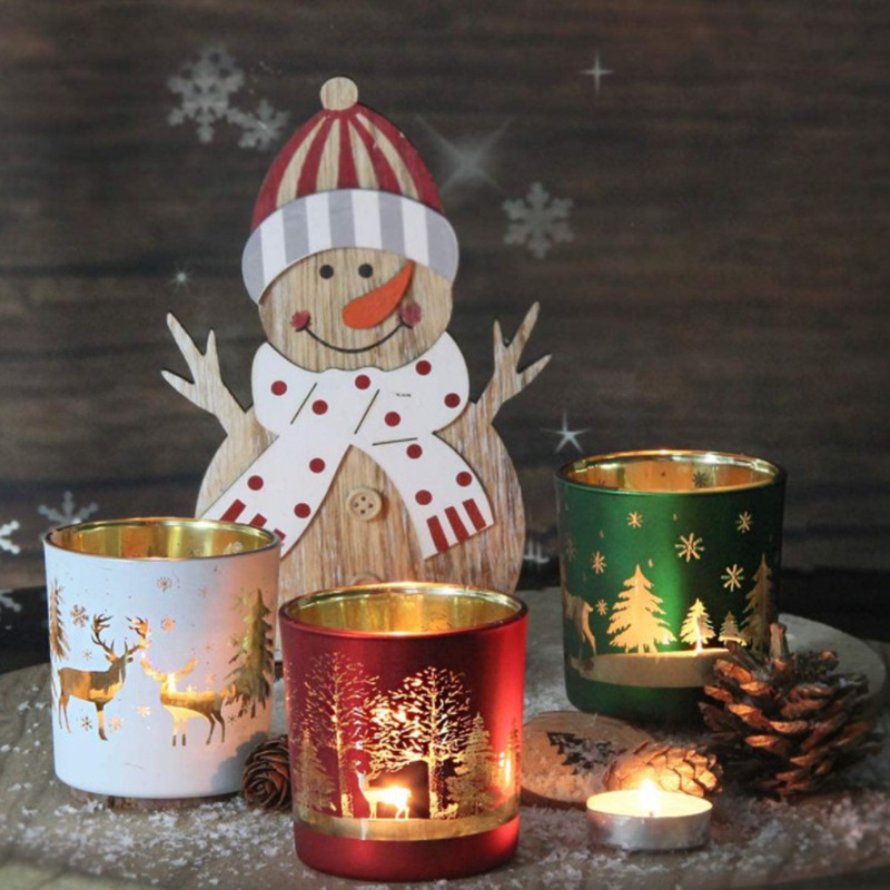 Christmas Glass Vessels for Sc - Candle Vessel Supplies 评论和价格