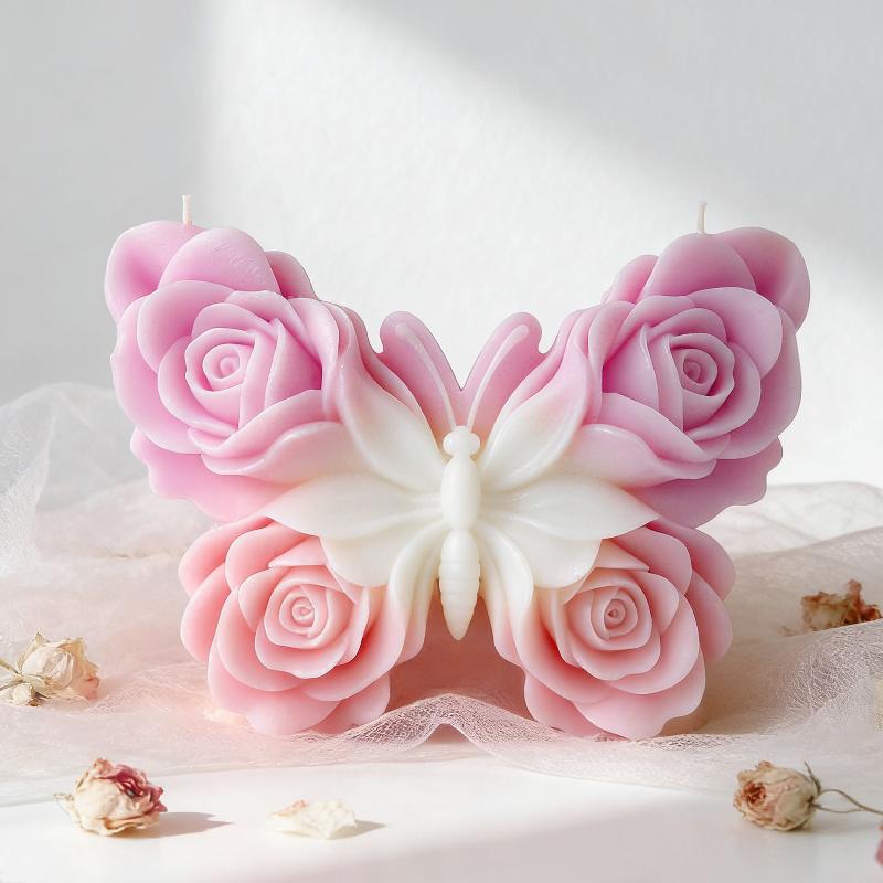 DIY Rose Butterfly Form Silico - Candle Supplies In 评论和价格