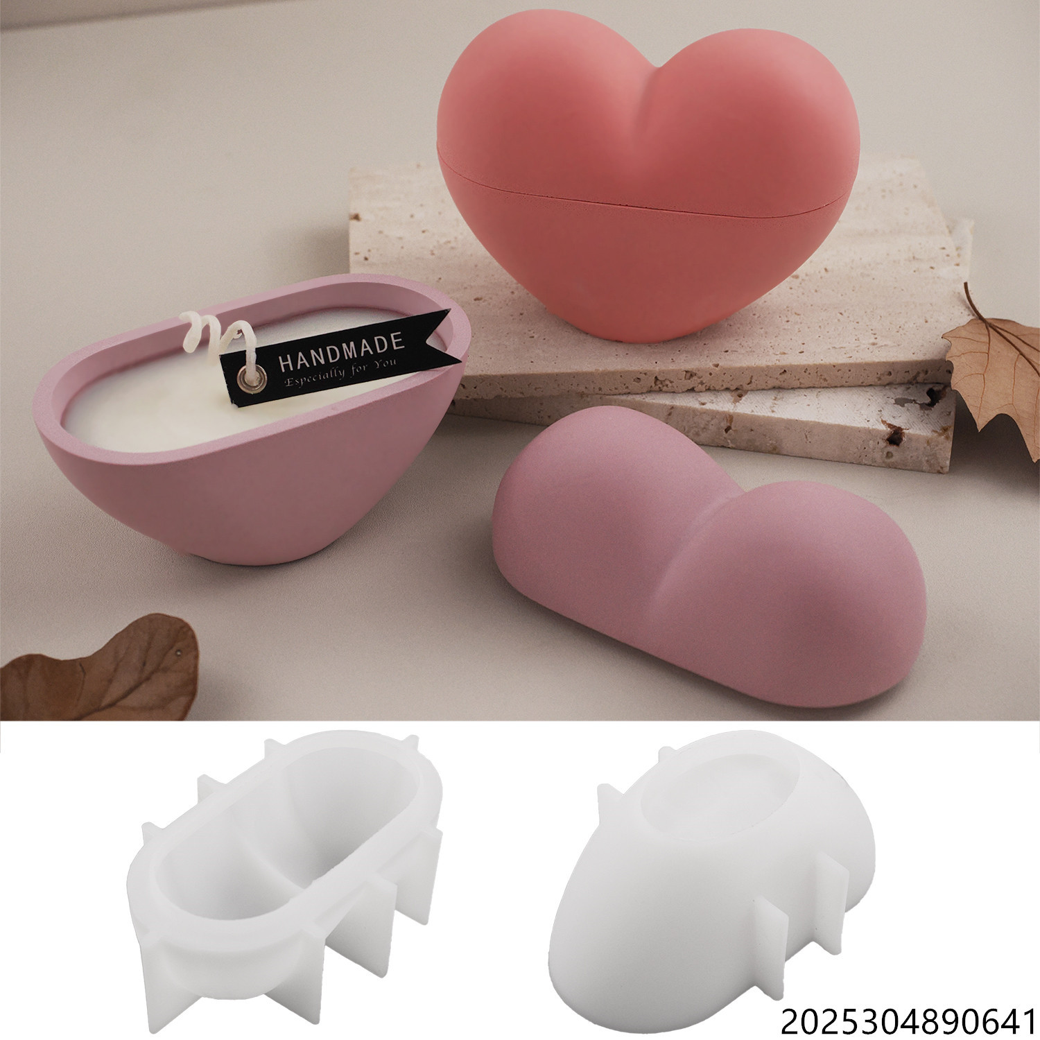 DIY Heart Shape Candle Jar Sil - Candle Vessel Supplies 评论和价格