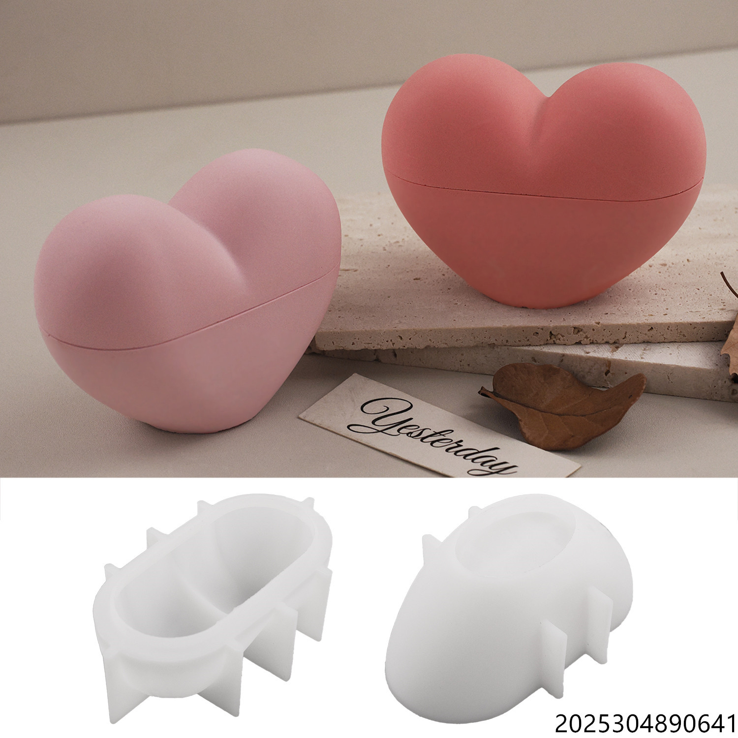 DIY Heart Shape Candle Jar Sil - Candle Vessel Supplies 评论和价格