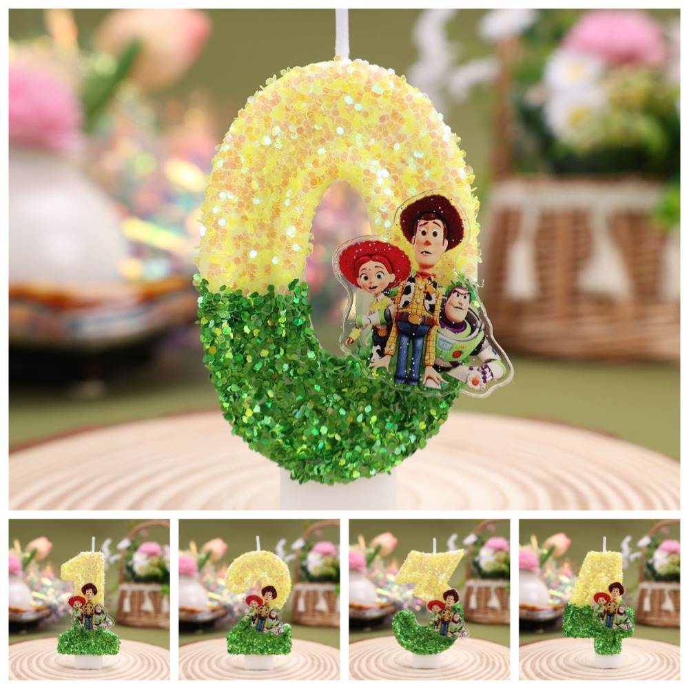 Hot Cute Cartoon T-O-Y Story D - Candle Supplies In 评论和价格