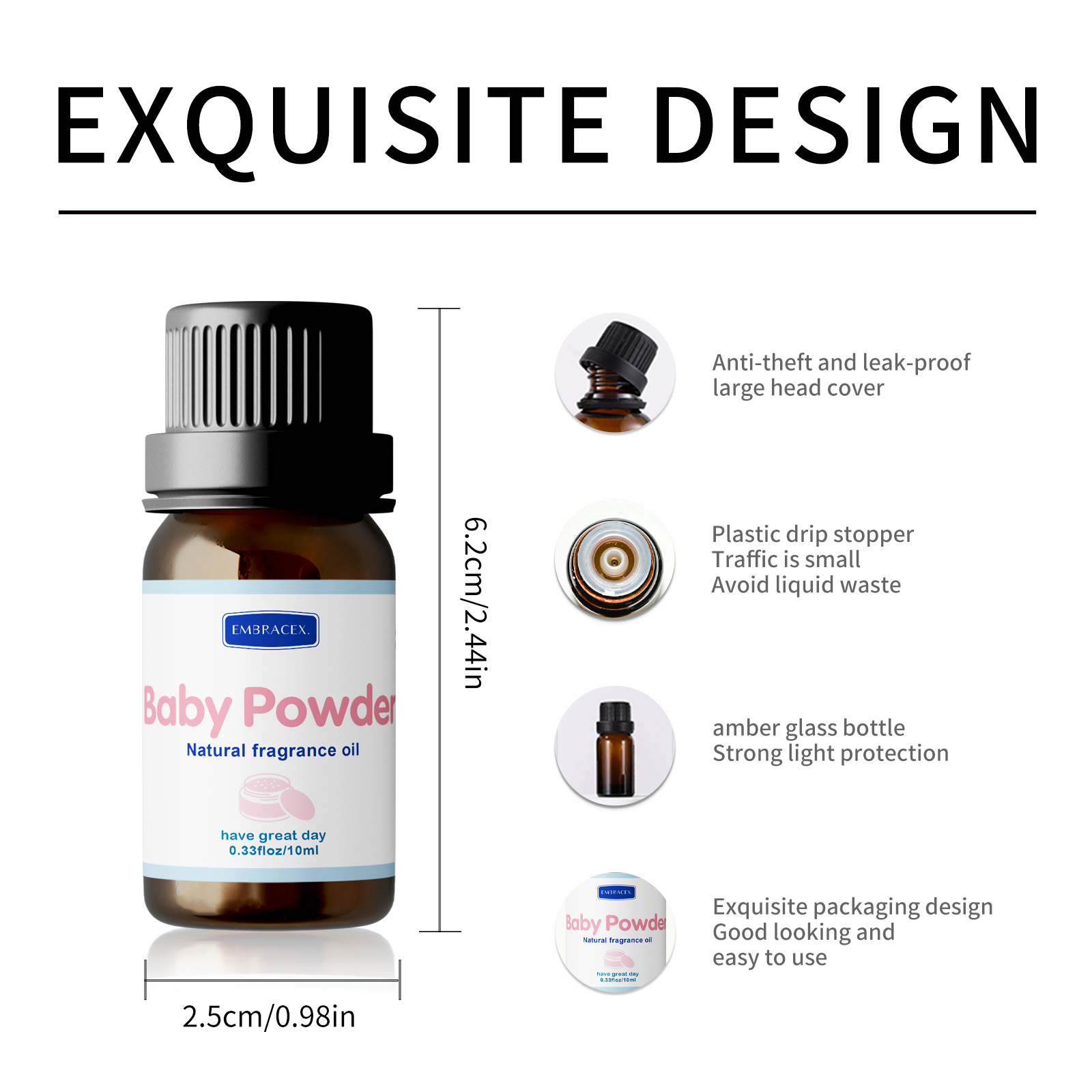 10ml Baby Powder Essential Oil - Fragrance Oil 10Ml 评论和价格